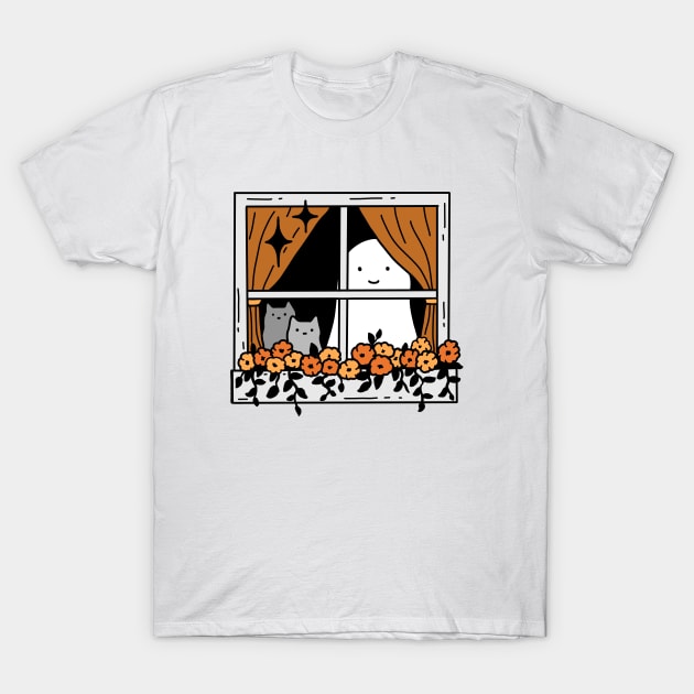 Spring Day T-Shirt by Little Spooky Studio